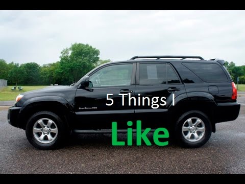 4th Gen Toyota 4runner Led Interior Bulb Replacement Rear License 2007 Toyota 4runner 5 Things I Like
