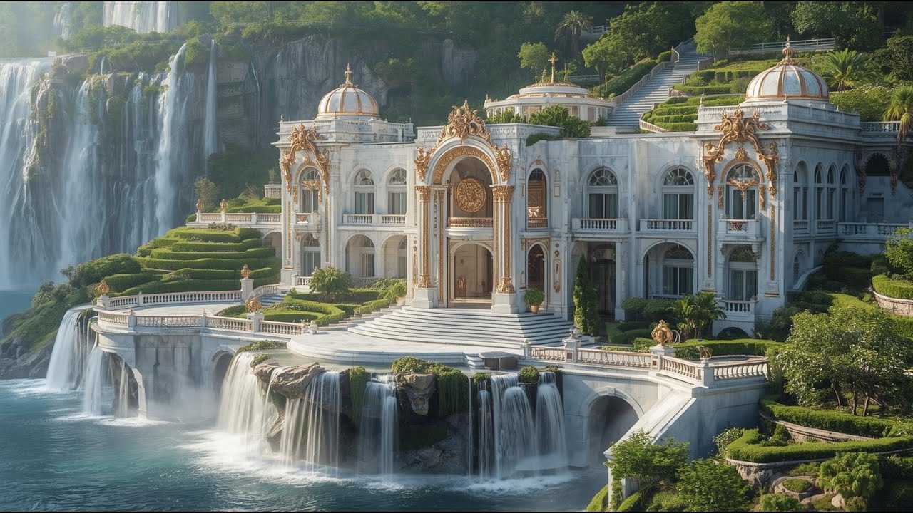 The Royal Villa with a Stunning Waterfall!