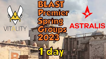 Vitality vs Astralis BLAST Premier Spring Groups 2023