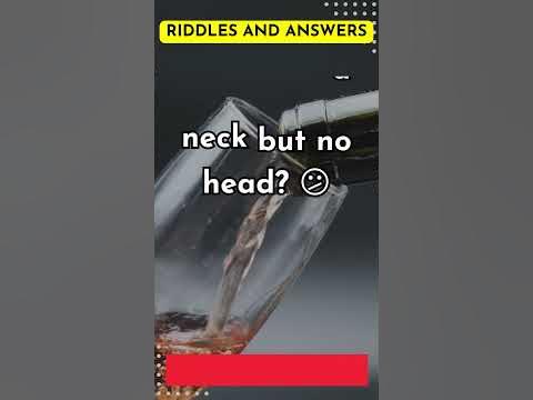 What has a neck but no HEAD?🤔IQ test riddles and answers😂 - YouTube
