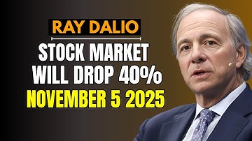 Ray Dalio; A Once In a Lifetime Crash Is Coming | Stock Market Meltdown 2025 Explained