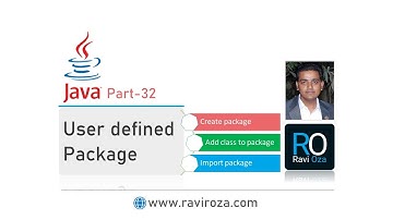 Java Part-32 | How to Create User Defined Package (Gujarati)