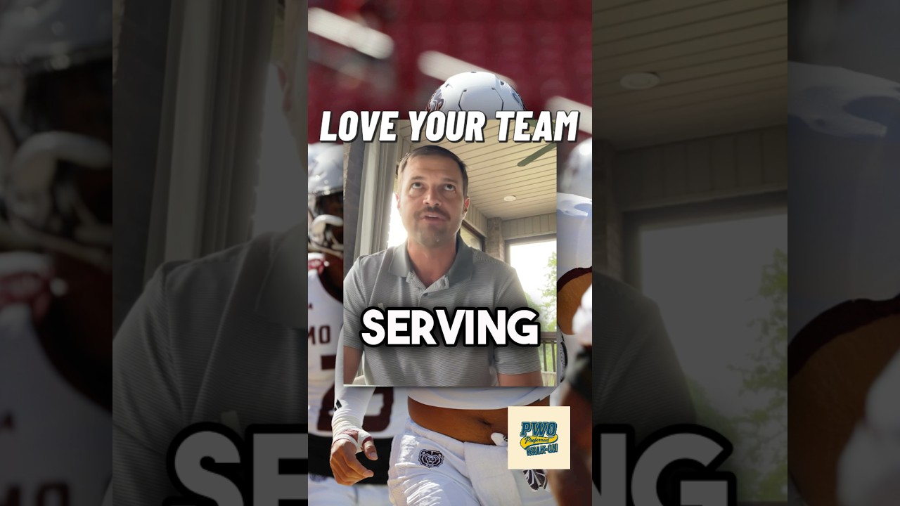 Love your team. Serve something bigger than yourself. #cfb #collegefootball