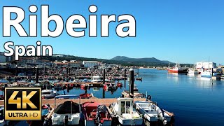 Ribeira Walk | Virtual Tour | Spain | Walking Tour | 4k