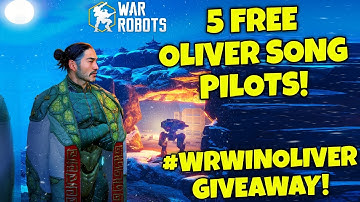 (Ended)OLIVER SONG PILOT GIVEAWAY In War Robots! #WRwinOliver