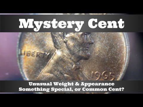 Mystery Cent - Unusual Weight, Look - Silver? Struck on a Foreign Planchet? Or Nothing Special?