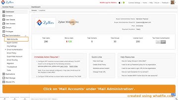 To Create alias and set as default mailbox address