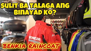 Honda Click | Benkia Raincoat Review 