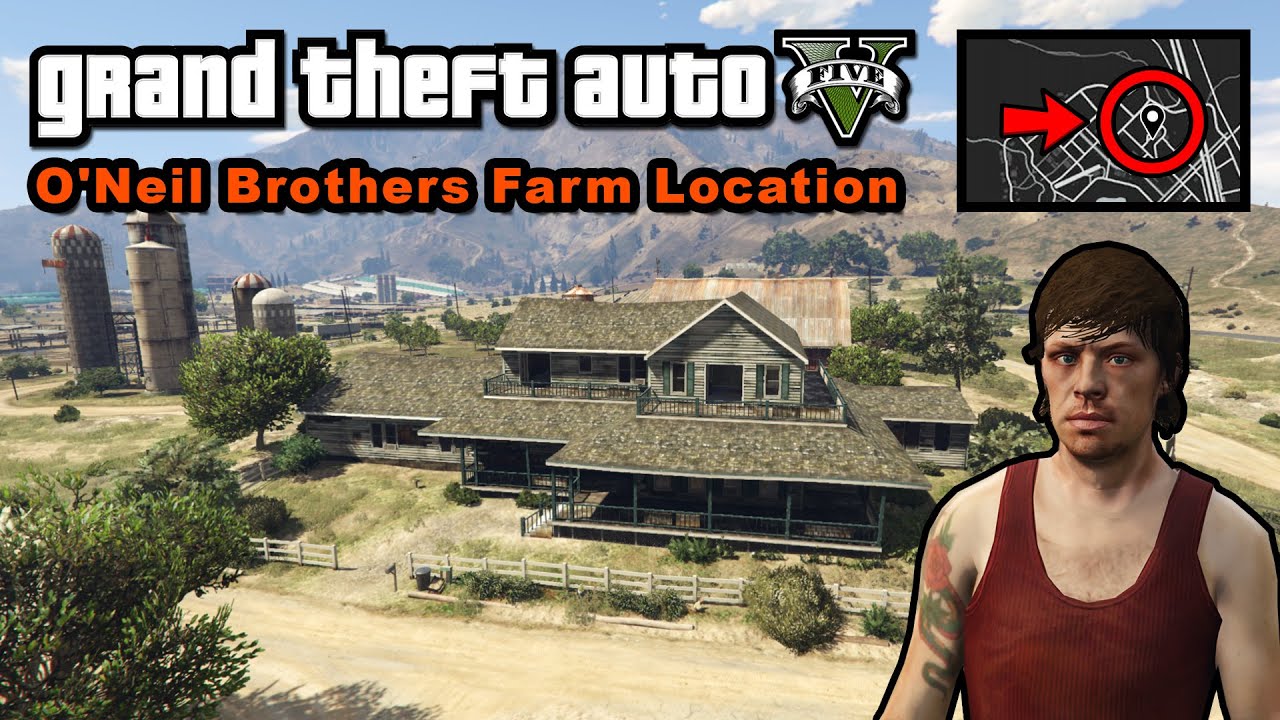 O'Neil brothers farm location - GTA 5 - YouTube