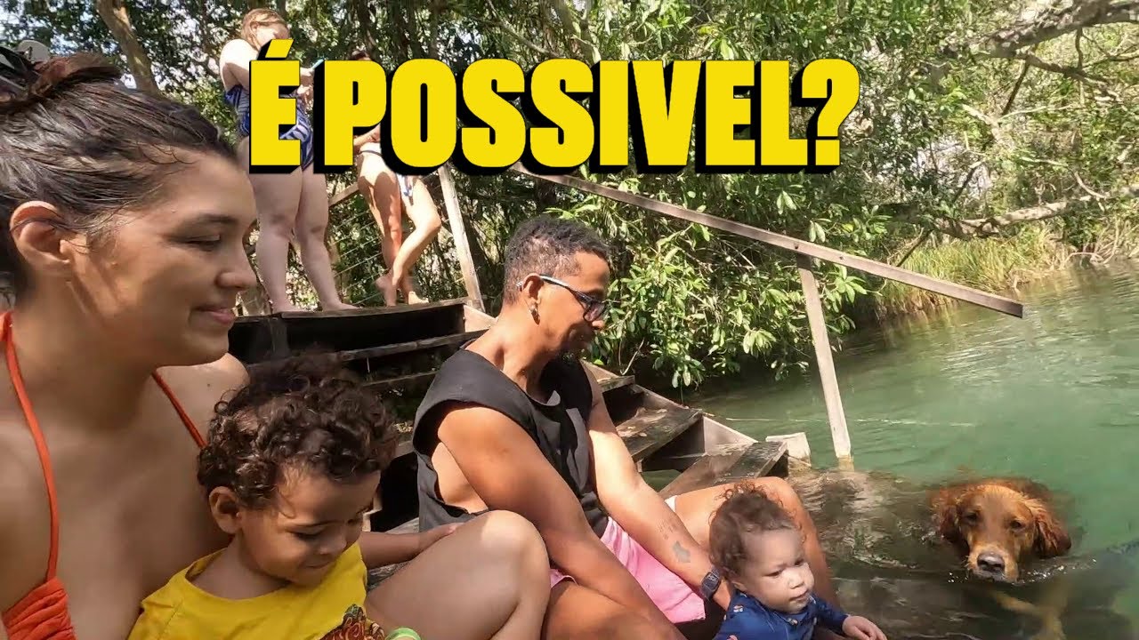 Viajando com DOIS BEBÊS para BONITO.