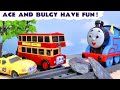 Toy Train Story With All Engines Go Thomas And Bulgy The Bus