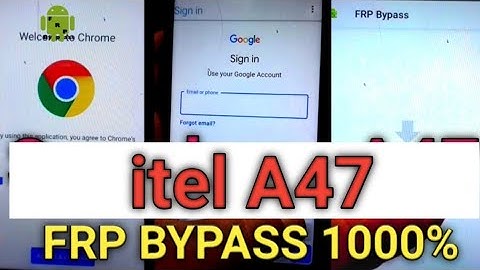 itel a47 frp bypass with easily. |//#symphony