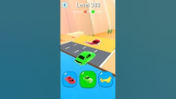 Shape-shifting Funny Race All Level Gameplay Walkthrough Master Level #382 BeamNG.drive #Shorts