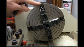 4 Jaw Chuck Centering on a Lathe (Jet BD920W)