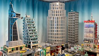 Placed LEGO Avengers Tower and New Year Progress Overview | JuMa City 2.0 Update 7