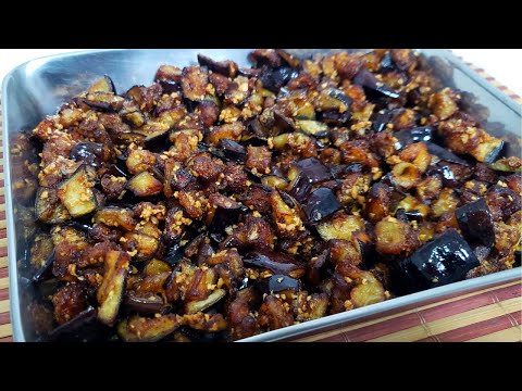 Vídeo: Salada De Legumes Com Berinjela Frita