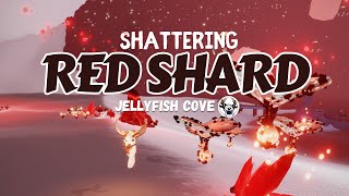 Shattering Red Shard in Vault of Knowledge's Jellyfish Cove today | sky cotl