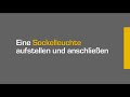 Lightpro - Installation 12-Volt Sockelleuchte