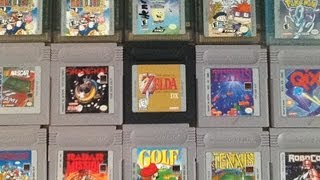 My GameBoy Game Collection 2013