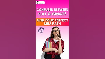 CAT vs GMAT – MBA ke liye kaunsa exam better hai? Full Comparison in 1 Minute! #catexam #gmatexam