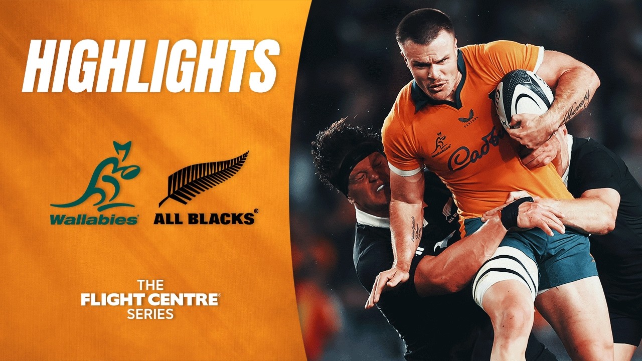 Wallabies v All Blacks Highlights | Bledisloe Cup Test 1 | The Flight Centre Series