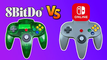 Which Wireless N64 Controller is Better? 8BitDo vs NSO