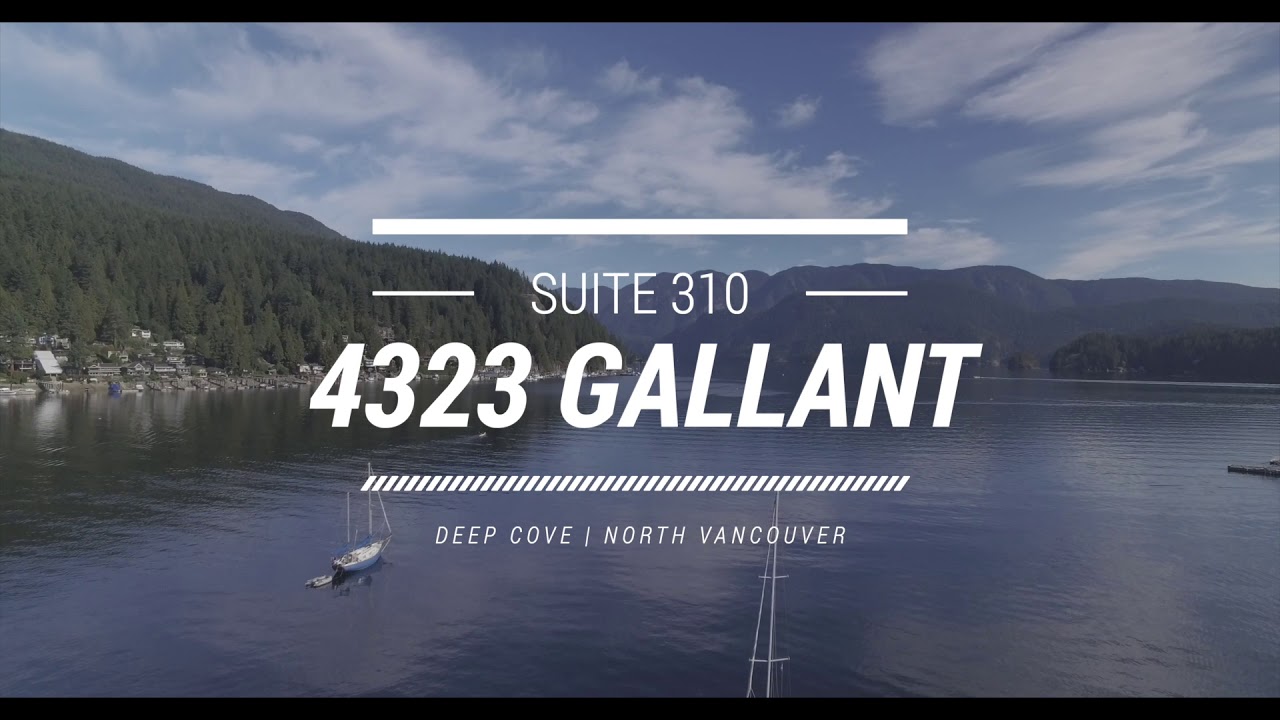 Deep Cove Investment Property FOR SALE (310-4323 Gallant Avenue) - North Vancouver Real Estate