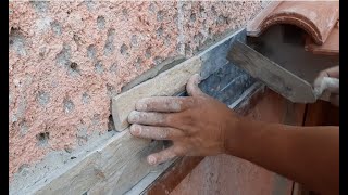 Instalación De Piedra En Muros