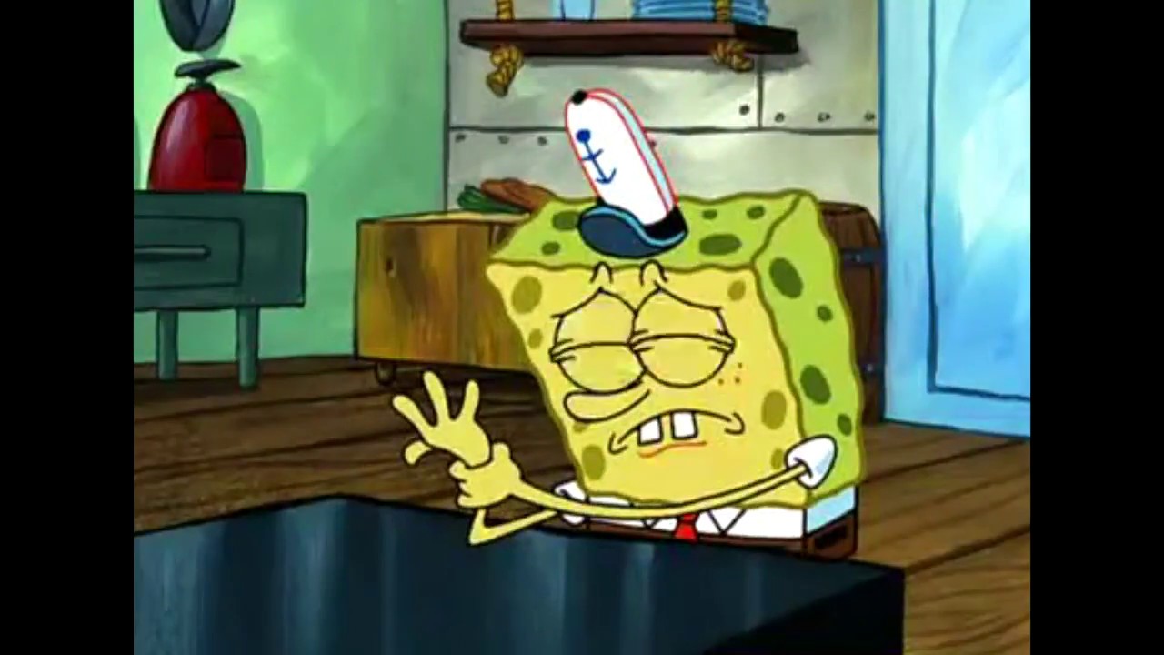 Bob sponja me queme la mano... de noche YouTube