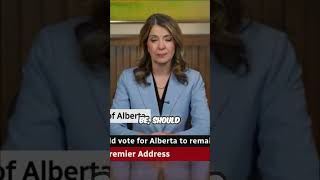 Alberta’s future: A major referendum question on separation proposed.