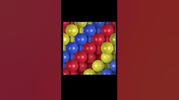 a better way ... to illustrate a face-centered cubic lattice - inorg chem #shorts