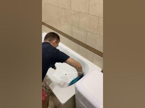 Как можно отреставрировать старую чугунную ванну? #ванна #жидкийакрил # ...