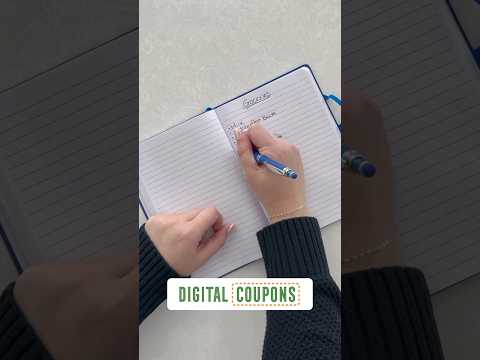 Digital Coupons Grocery List