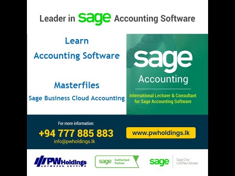 MaterFiles - Sage Business Cloud Accounting Software