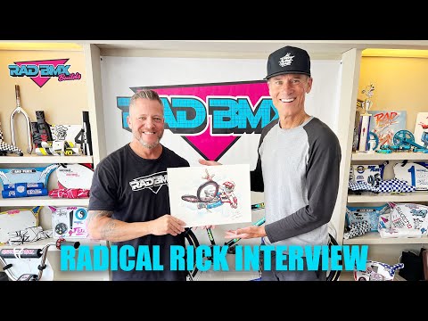 Radical Rick Interview | Damian Fulton | Live drawing!