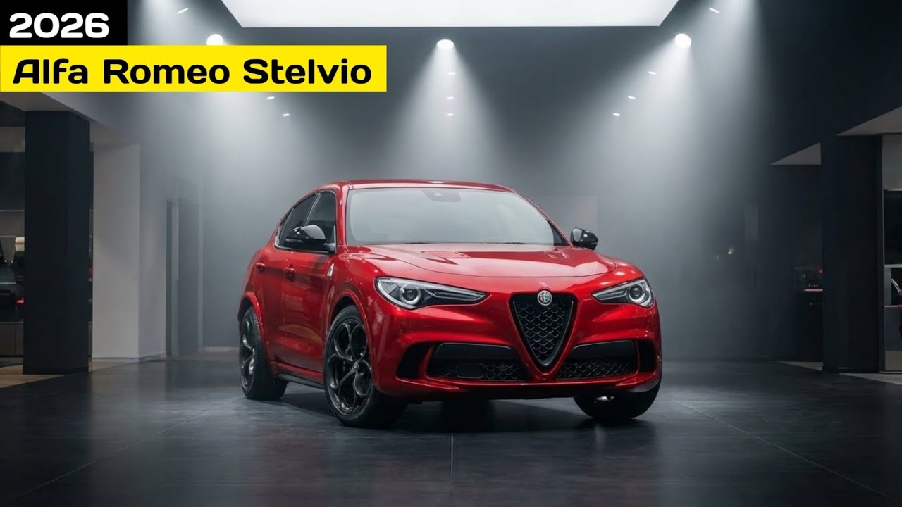 New Alfa Romeo Stelvio 2026: Full Details, Specs, Price & First Look!