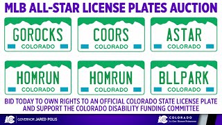 'GOROCKS': You Can Now Bid On All-Star Game License Plates