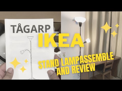 IKEA LAMP TÅGARP assemble