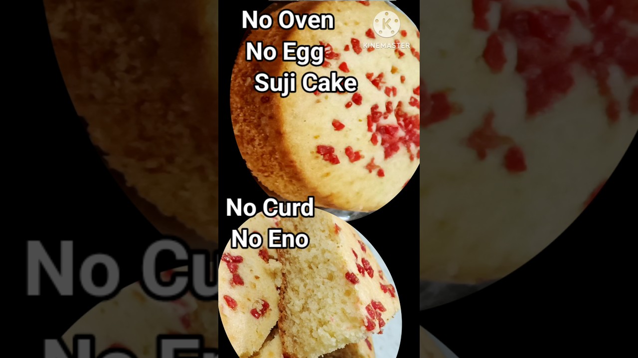 Rava Cake Recipe No Oven No Condensed Milk , Milk Powder 