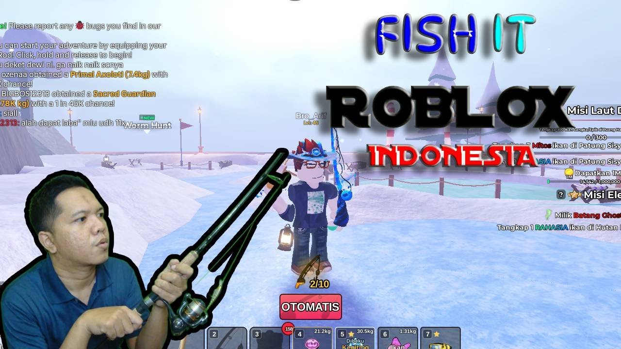 LIVE STREAM ROBLOX Indonesia - Katanya Update Fish It ya
