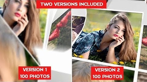 Flip Slideshow | After Effects Template | Video Displays