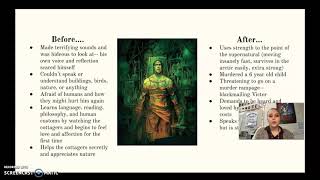 Victor and the Creature Character Analysis
