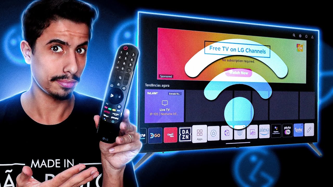 Como CONECTAR A SMART TV LG na REDE WIFI! YouTube