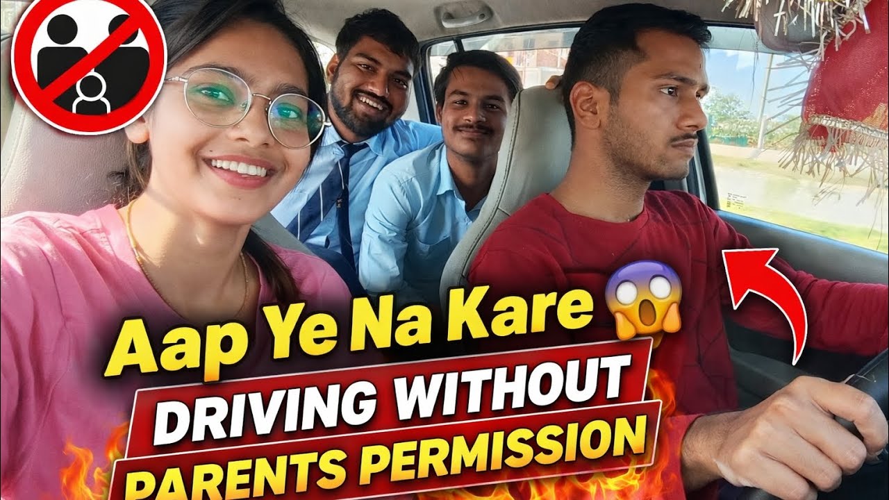 WE TOOK A RISK.. 👀| CRAZY RIDE with brother and his friends 🚗 💥