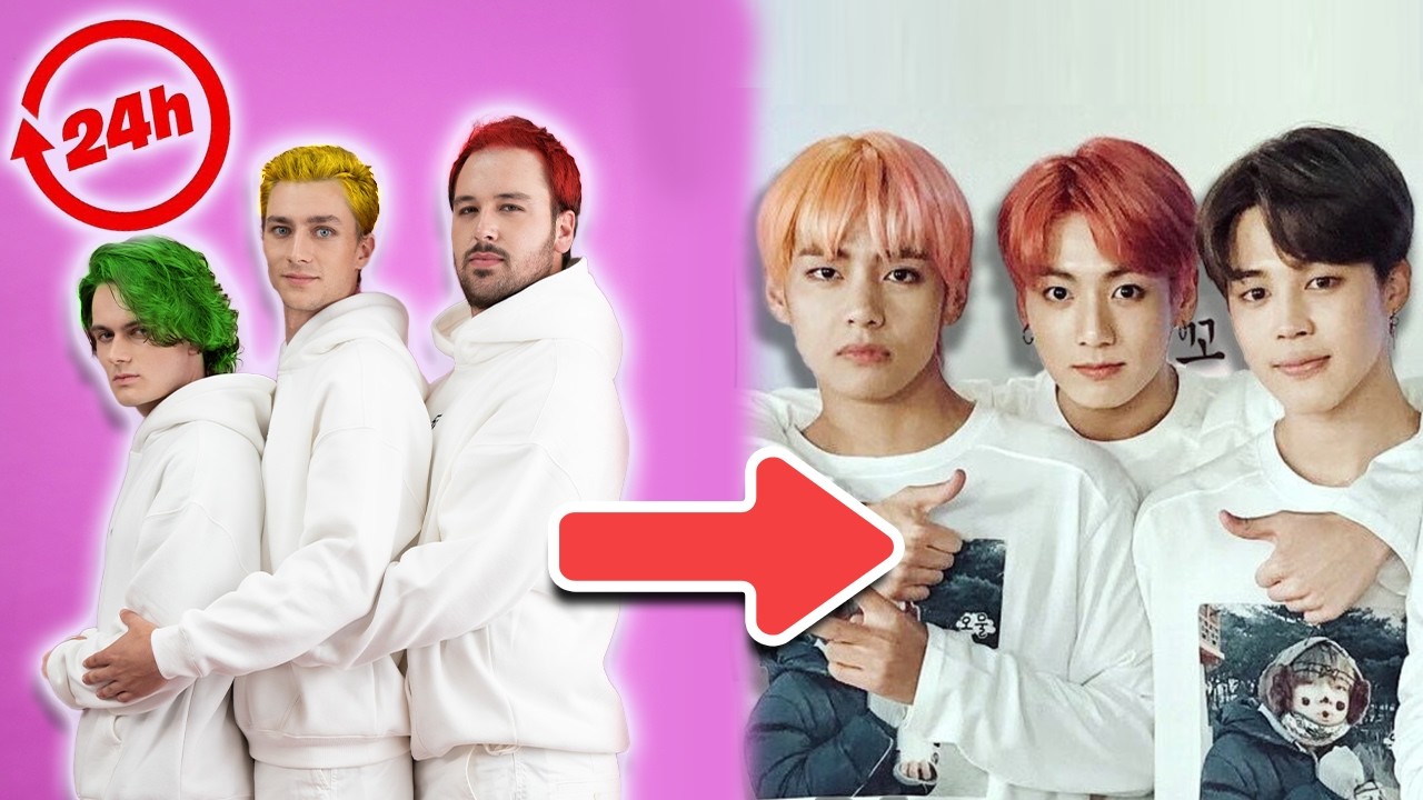 LIVING LIKE BTS FOR 24 HOURS!