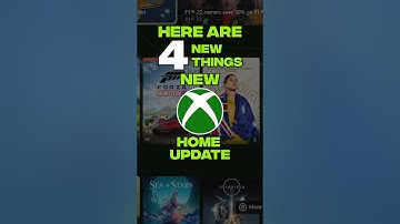 NEW Xbox Dashboard Update - 4 BIG Changes