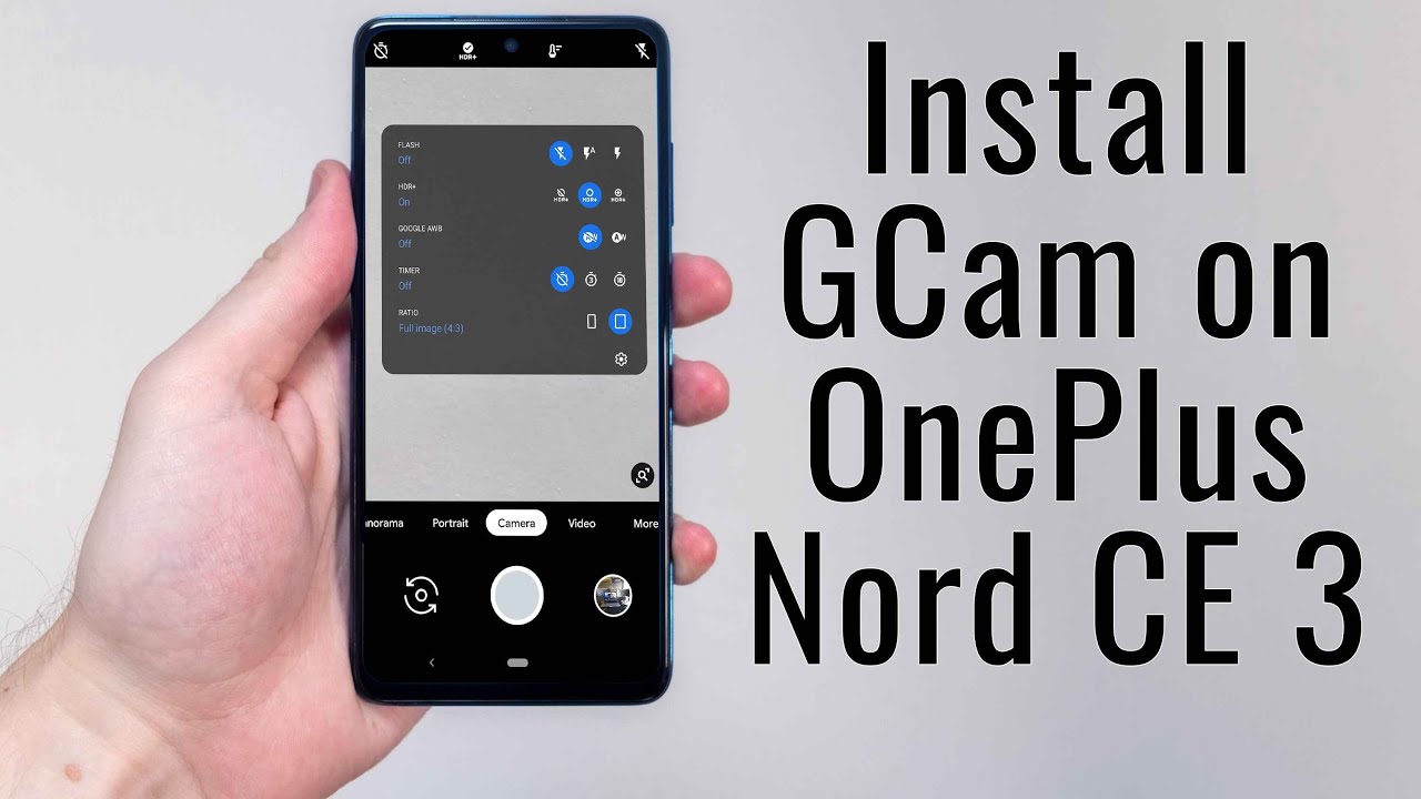 Download GCam 8.5 for OnePlus Nord CE 3 (Google Camera APK Port Install)