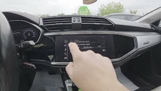 AUDI Q3 (2015-2018) – How to Enable or Disable Phone Pop Ups