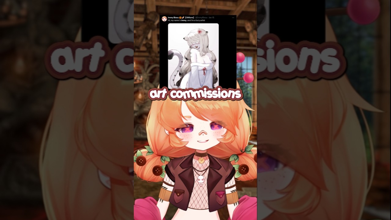 NO I DONT TAKE COMMISSIONS ANYMORE DONT ASK 😭 #shorts #vtuber