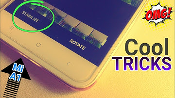 Mi A1 Video Footage Stabilization | How to Stabilize Video files on Stock Camera